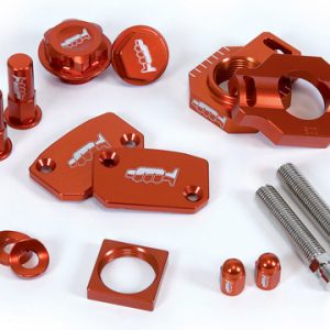 Kit particolari ergal arancione ktm 250-450 sx/sx-f 2013 - immagine 2