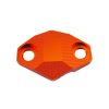 Flangia parastelo per tubo freno in Ergal arancione KTM